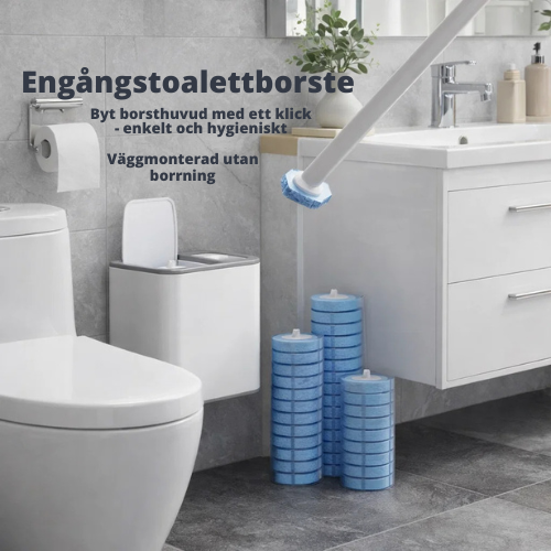 Engångstoalettborste