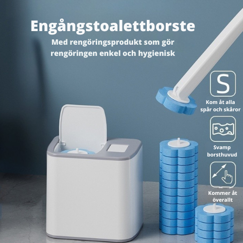Engångstoalettborste