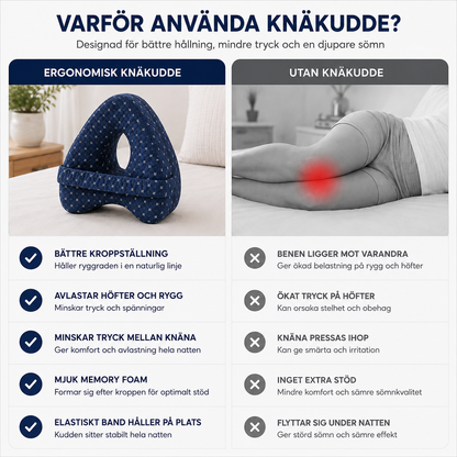 Ergonomisk Knäkudde